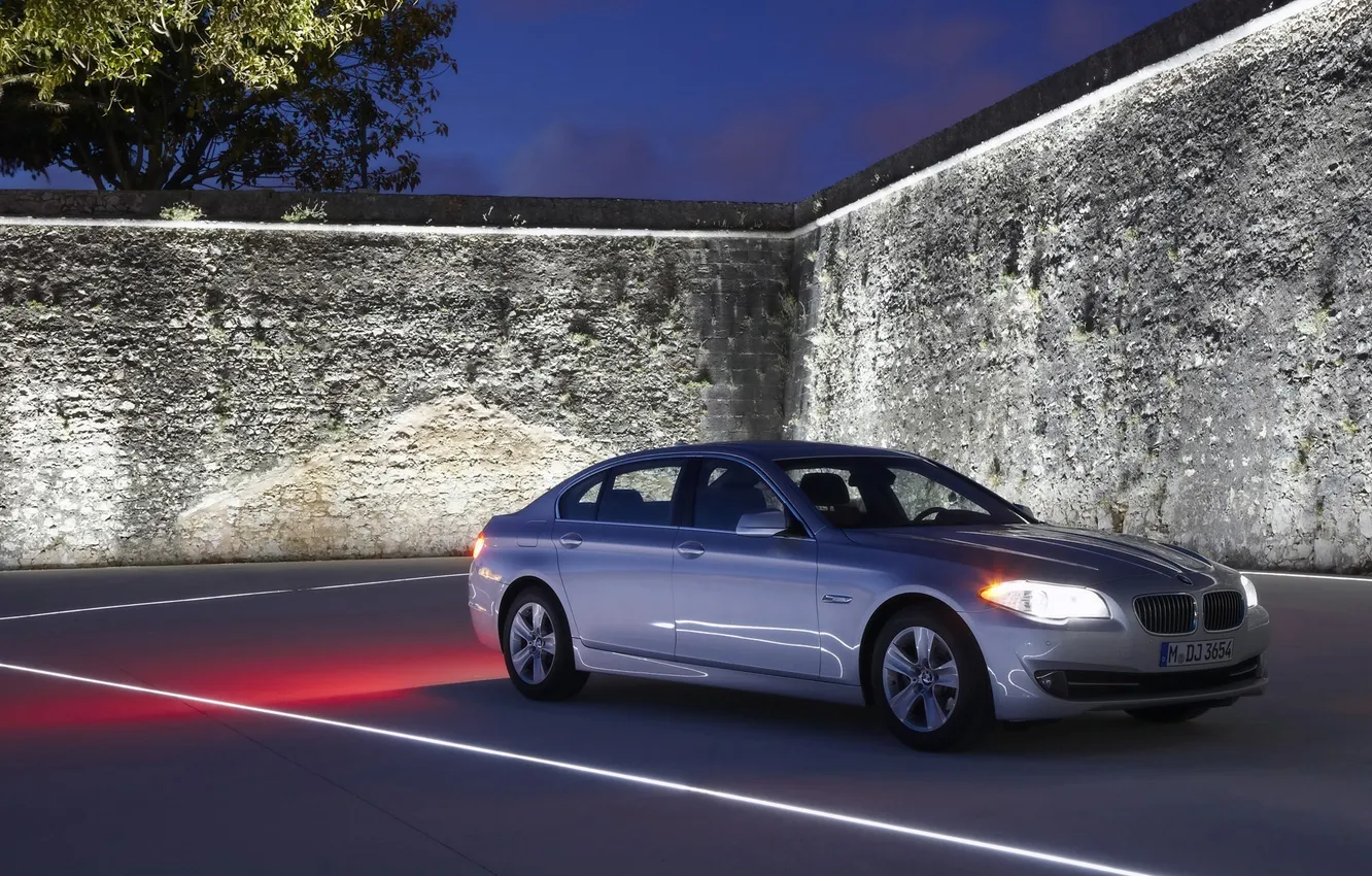 Photo wallpaper BMW, Neon