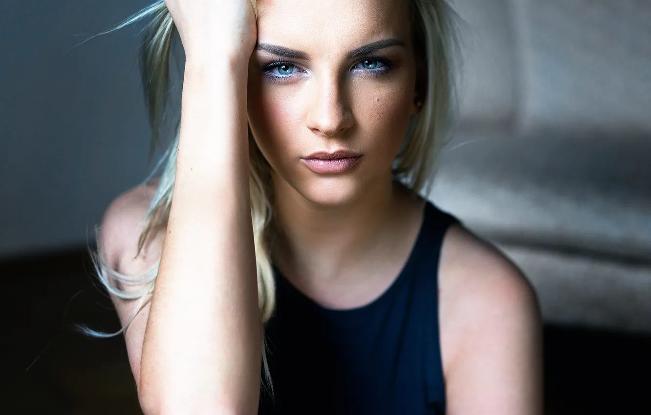 Photo wallpaper sponge, Katharina, look.the beauty