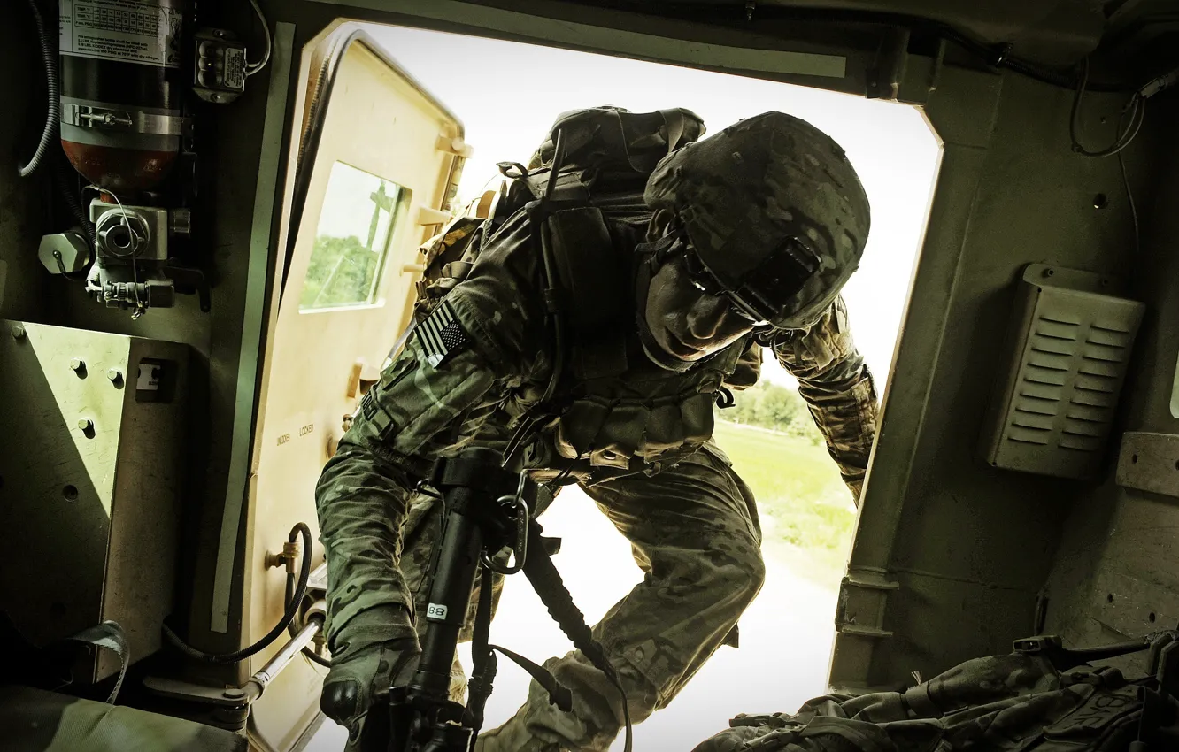 Photo wallpaper army, marines, Patrol, Afghanistan, Security Forces, Quick Reaction Force