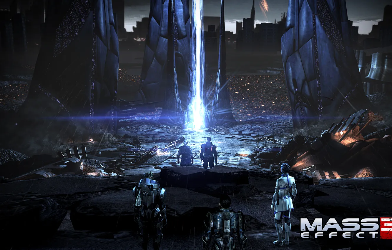 Photo wallpaper rays, the game, London, shepard, sci-fi, rpg, Shepard, Mass Breakfast Room 3