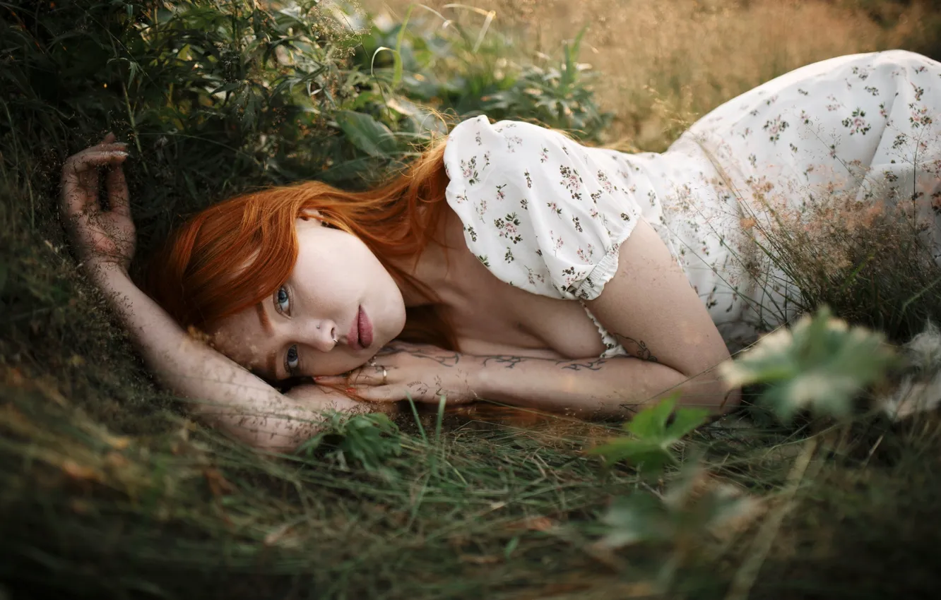 Photo wallpaper model, cute, person