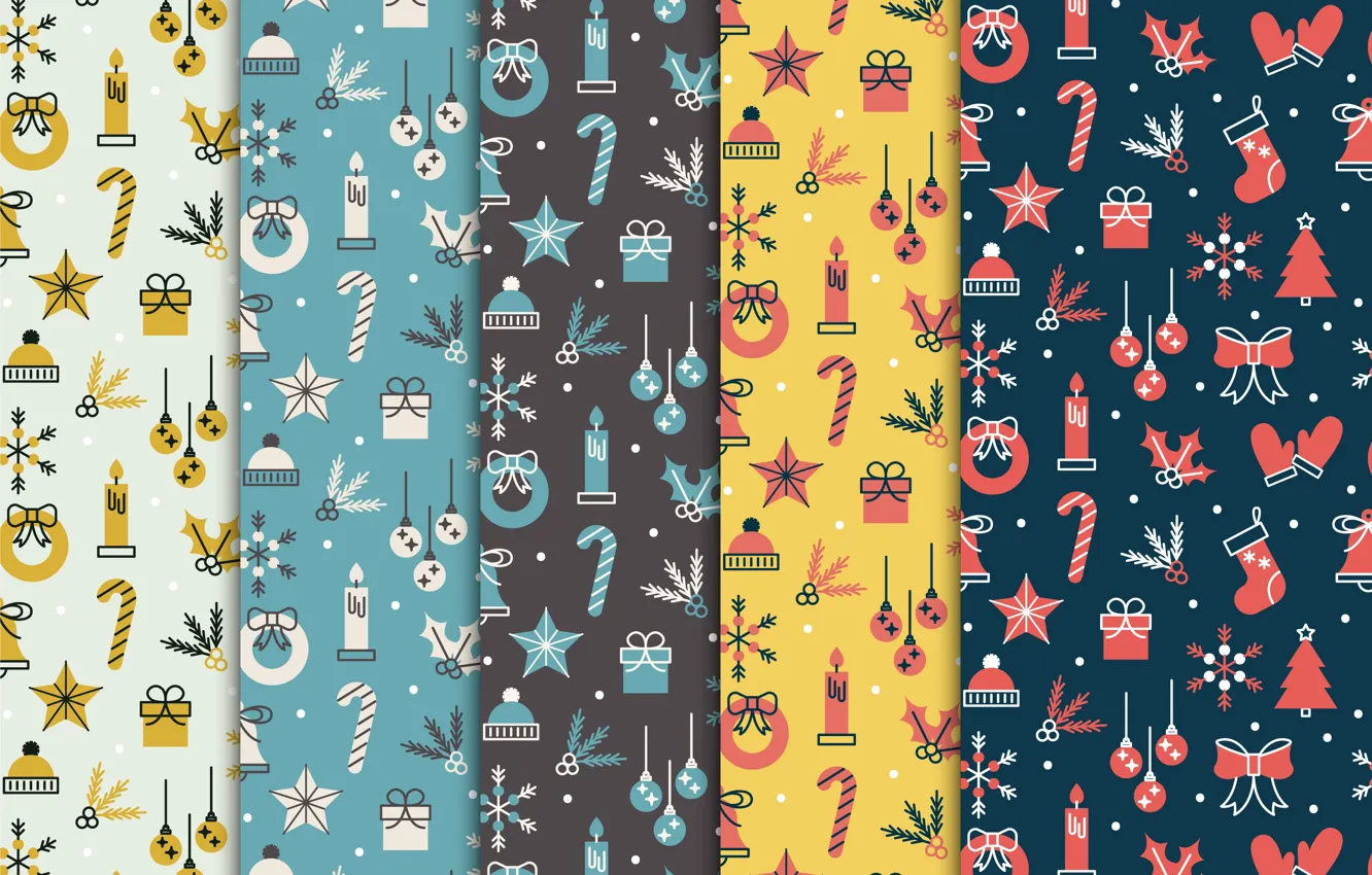 Photo wallpaper toy, new year, decor