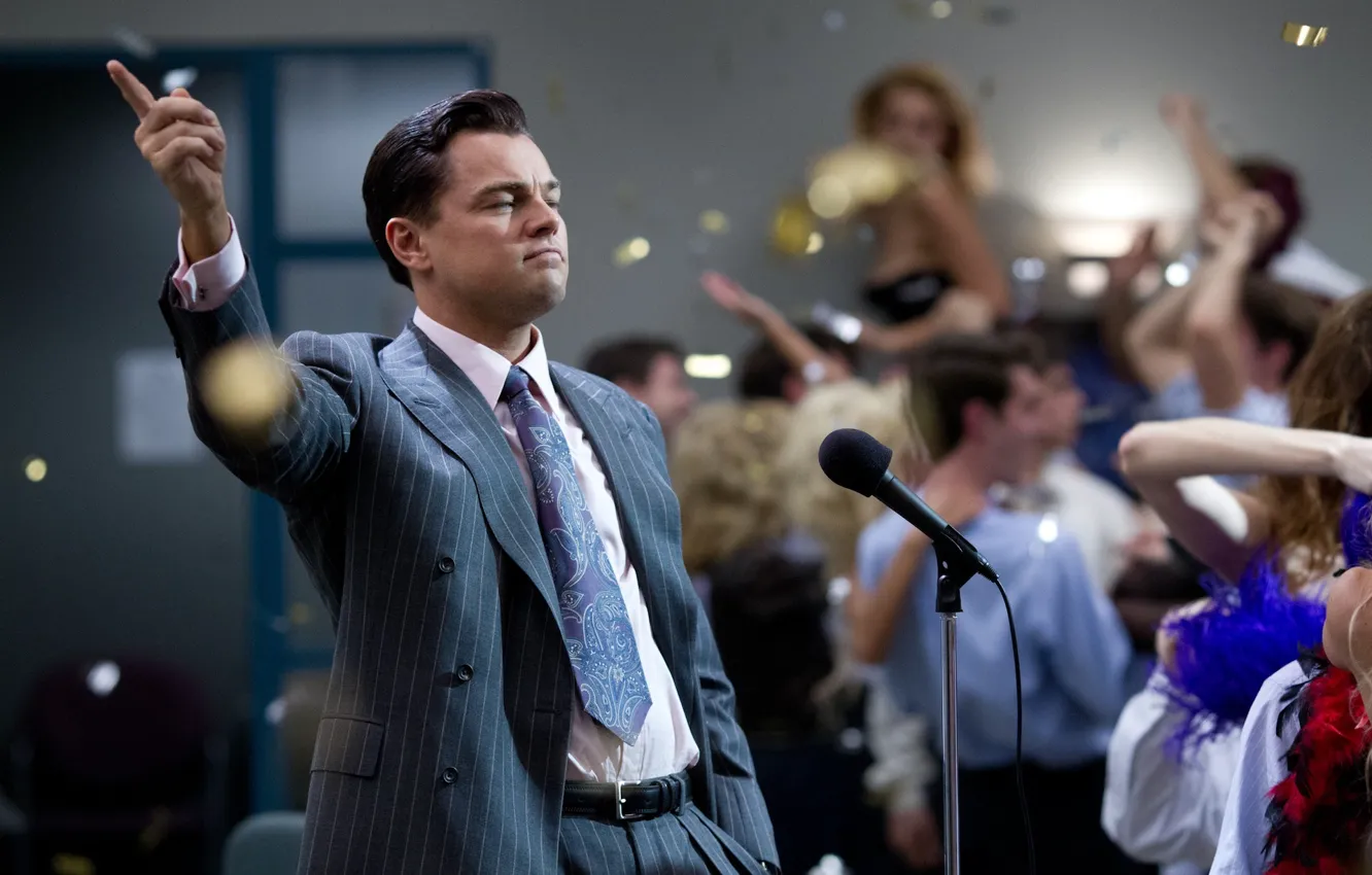 Photo wallpaper the film, drama, Leonardo DiCaprio, The Wolf of Wall Street, The wolf of wall street