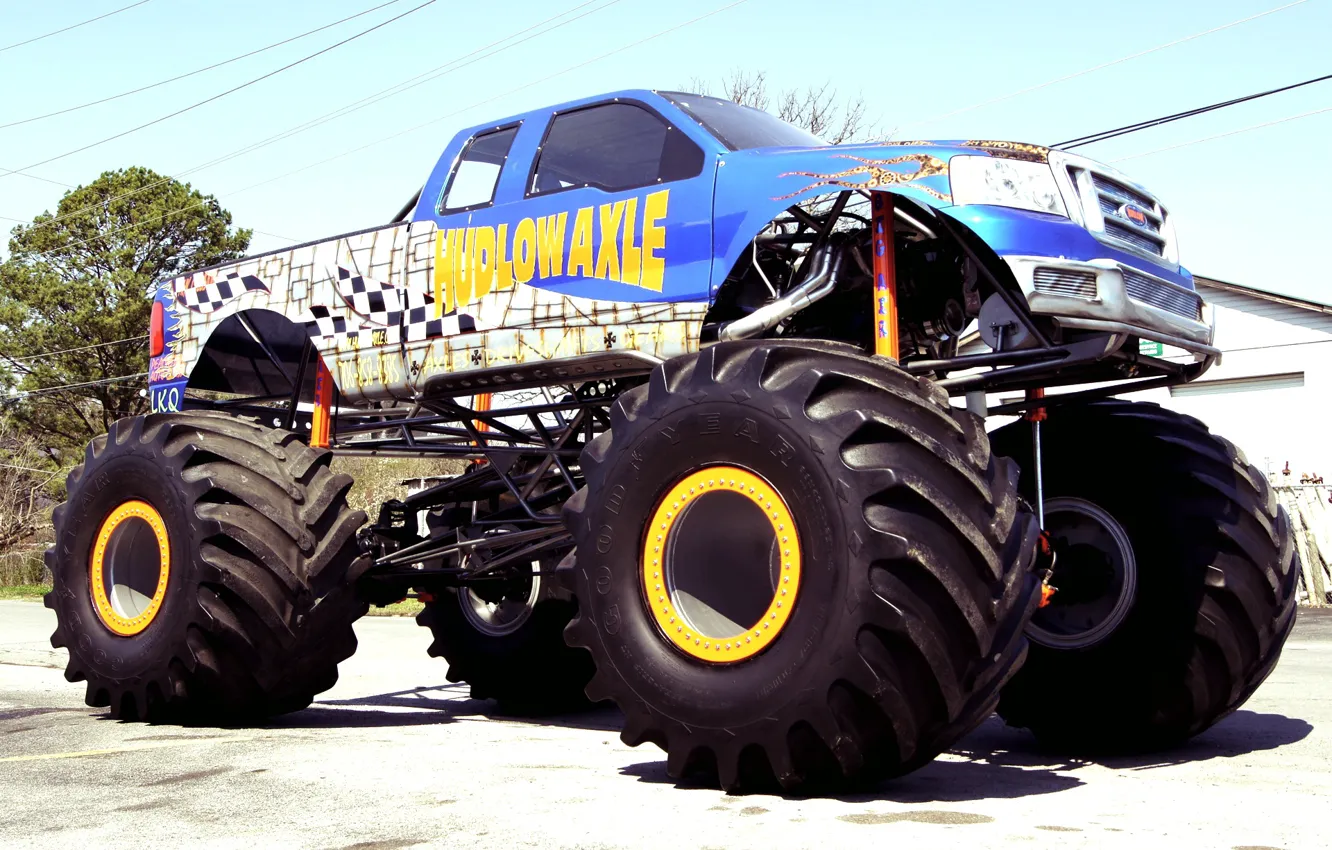 Photo wallpaper Vehicle, Off Road, Modified, Big Foot, Monster truck