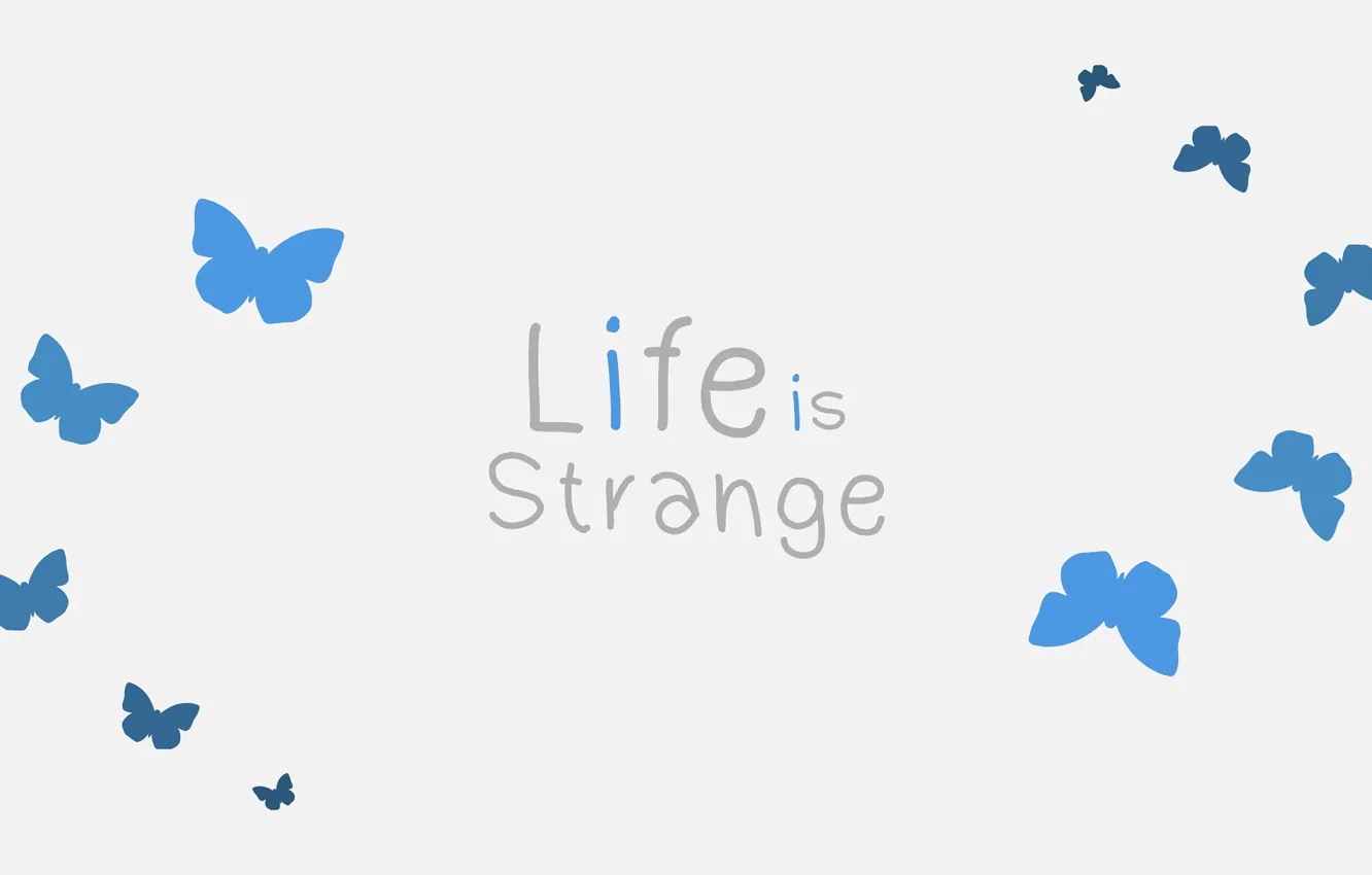Photo wallpaper Butterfly, Square Enix, Game, Life Is Strange