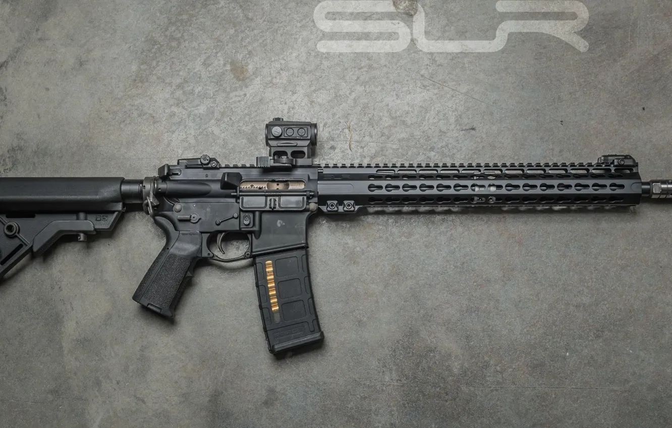 Photo wallpaper weapons, rifle, weapon, custom, assault rifle, AR-15, ar-15, ar 15