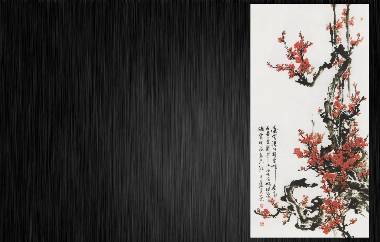 Photo wallpaper background, picture, Asia, Oriental painting
