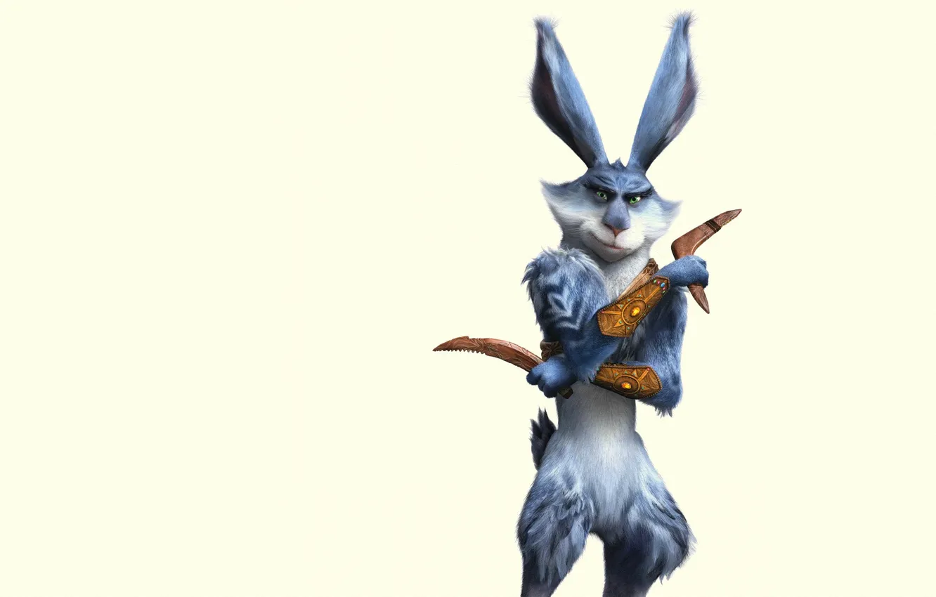Photo wallpaper rabbit, Rise of the Guardians, Rise of the guardians, Boomerang