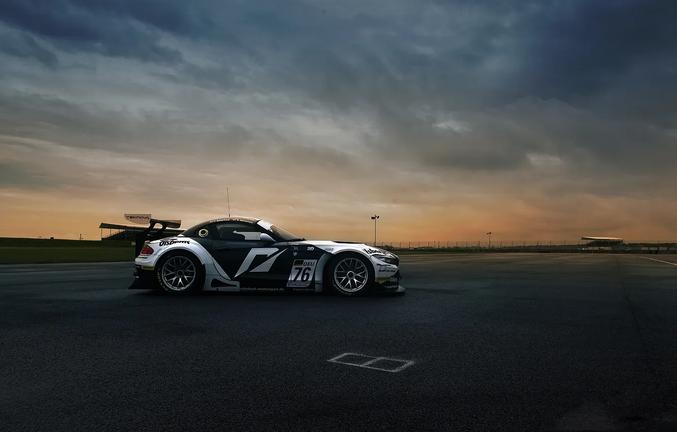 Photo wallpaper the sky, race, track