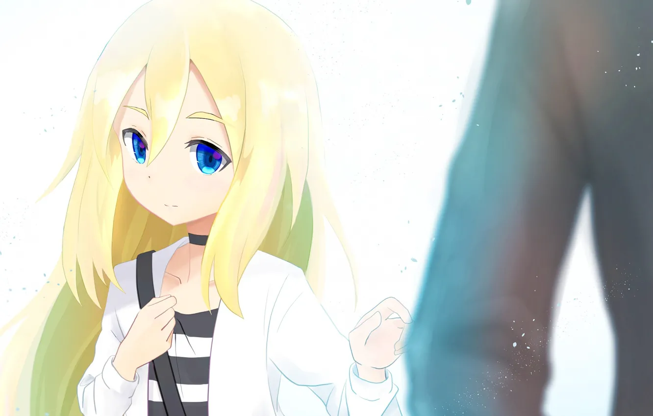 Photo wallpaper girl, Angel bloodshed, Satsuriku no Tenshi