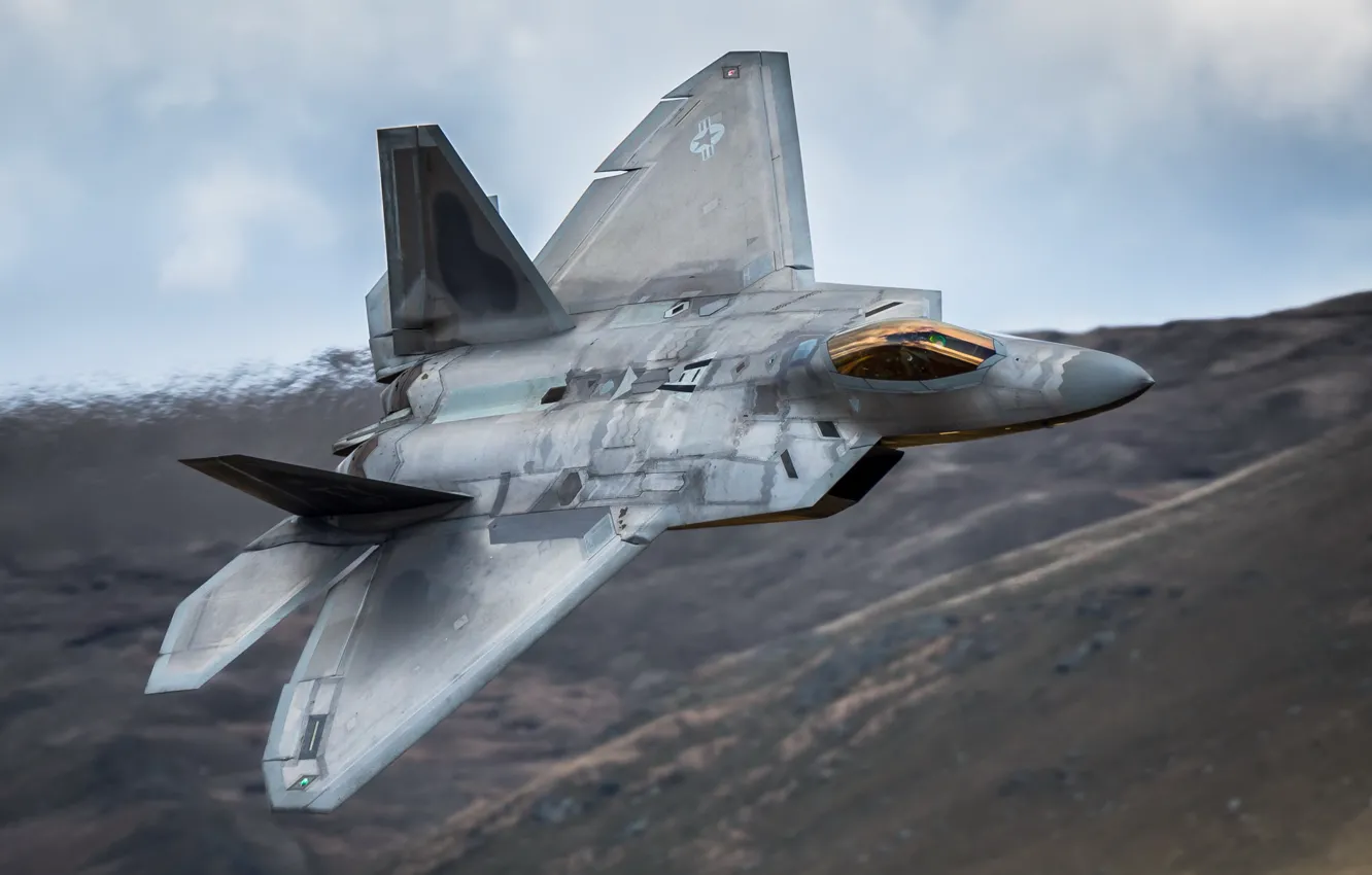 Photo wallpaper weapons, the plane, F-22 Raptor
