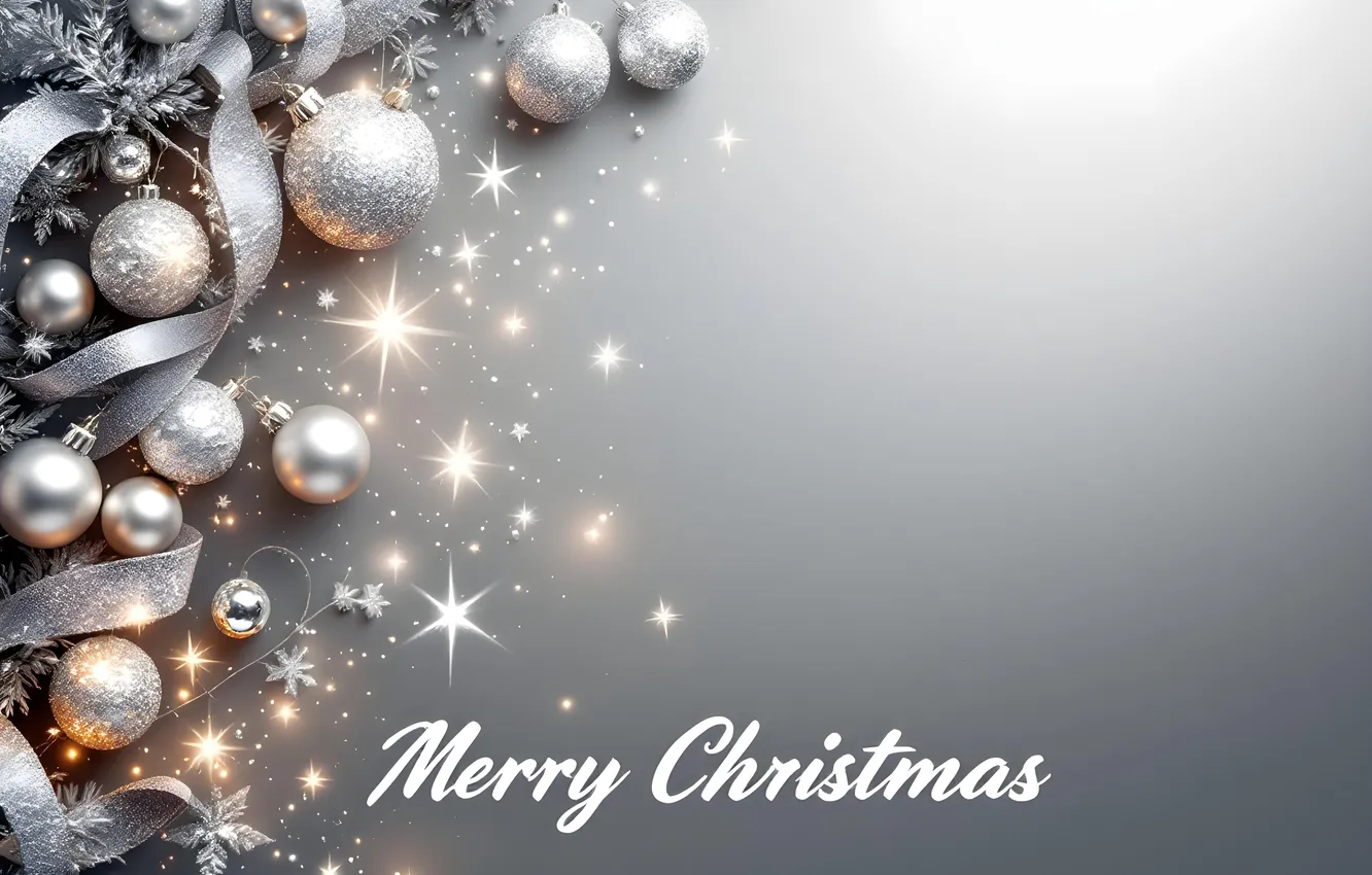 Photo wallpaper decoration, background, balls, new year, Christmas, golden, Christmas, balls