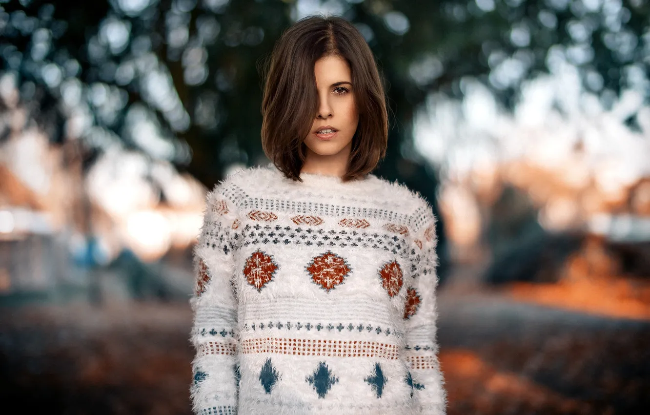 Photo wallpaper sweater, Selina, Martin Kuhn