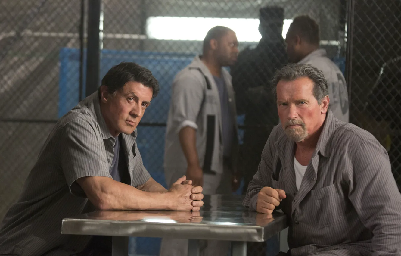 Photo wallpaper mood, actor, Arnold Schwarzenegger, Sylvester Stallone, Sylvester Stallone, Arnold Schwarzenegger, Ray Breslin, Escape plan