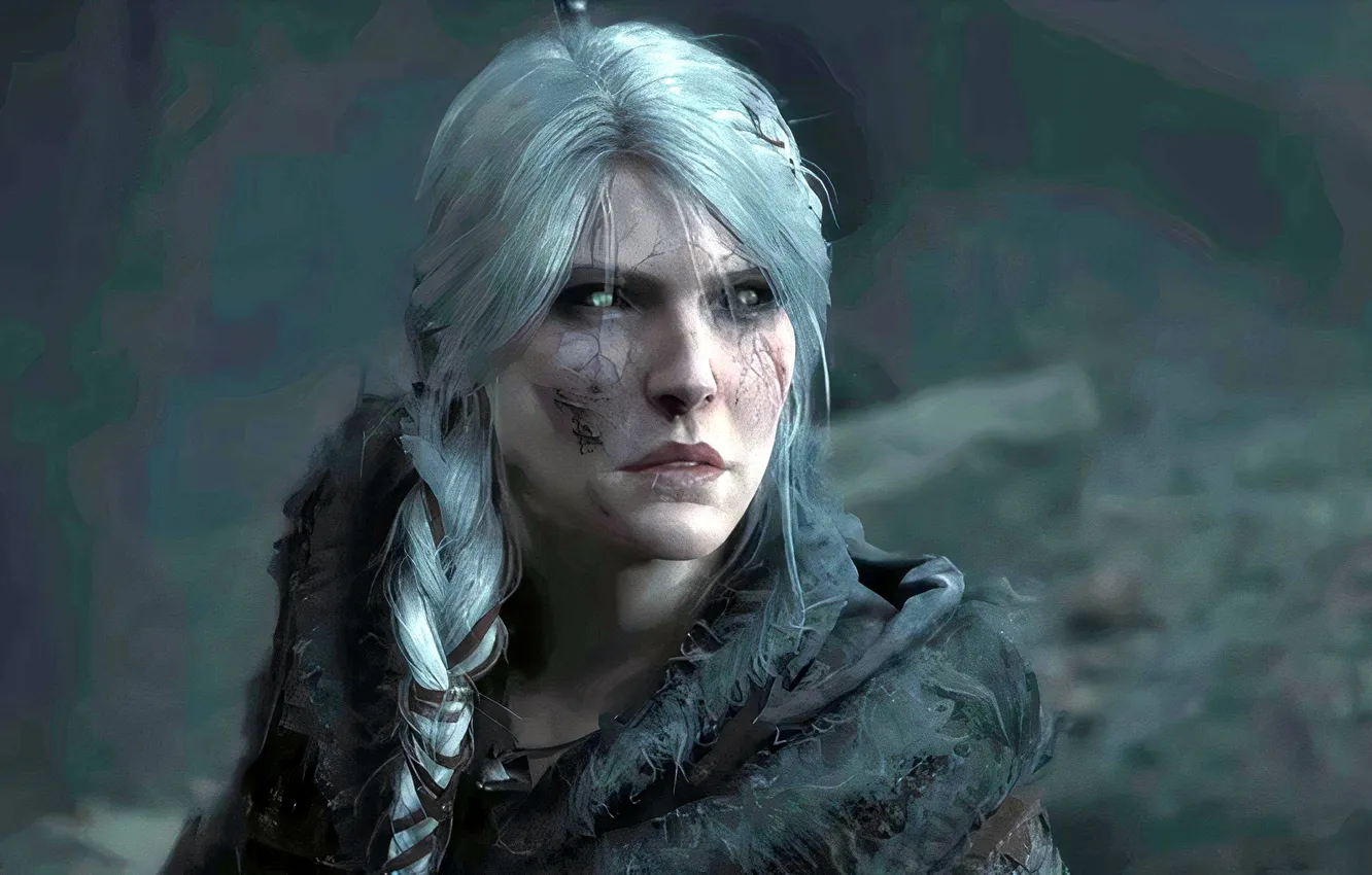 Photo wallpaper CRIS, Cirilla Fiona Elen Riannon, Ciri, Cirilla, Cirilla, Cirilla Fiona Ellen Riannon, Vedmochka, The Witcher …