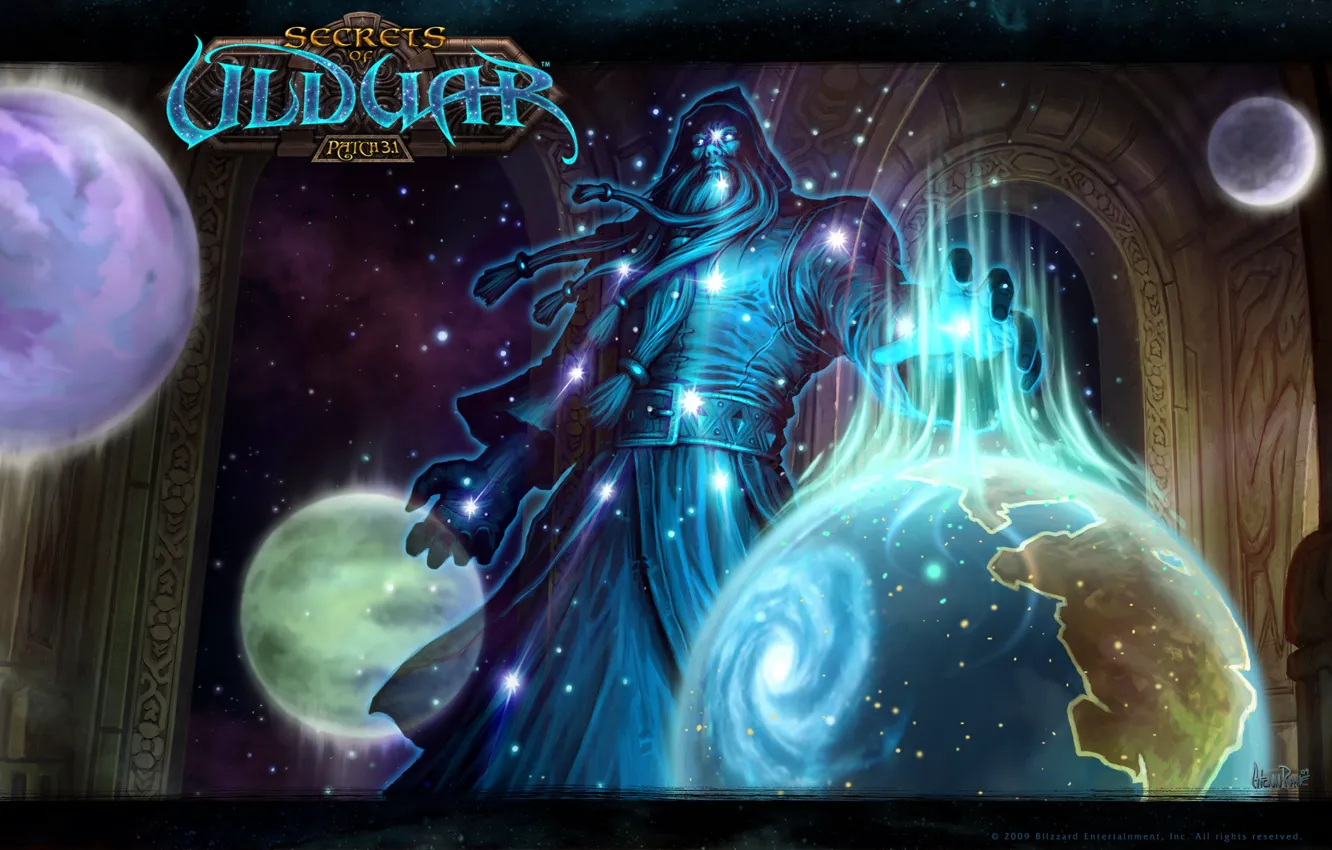 Photo wallpaper wow, Draenei, secrets of Ulduar, Ulduar