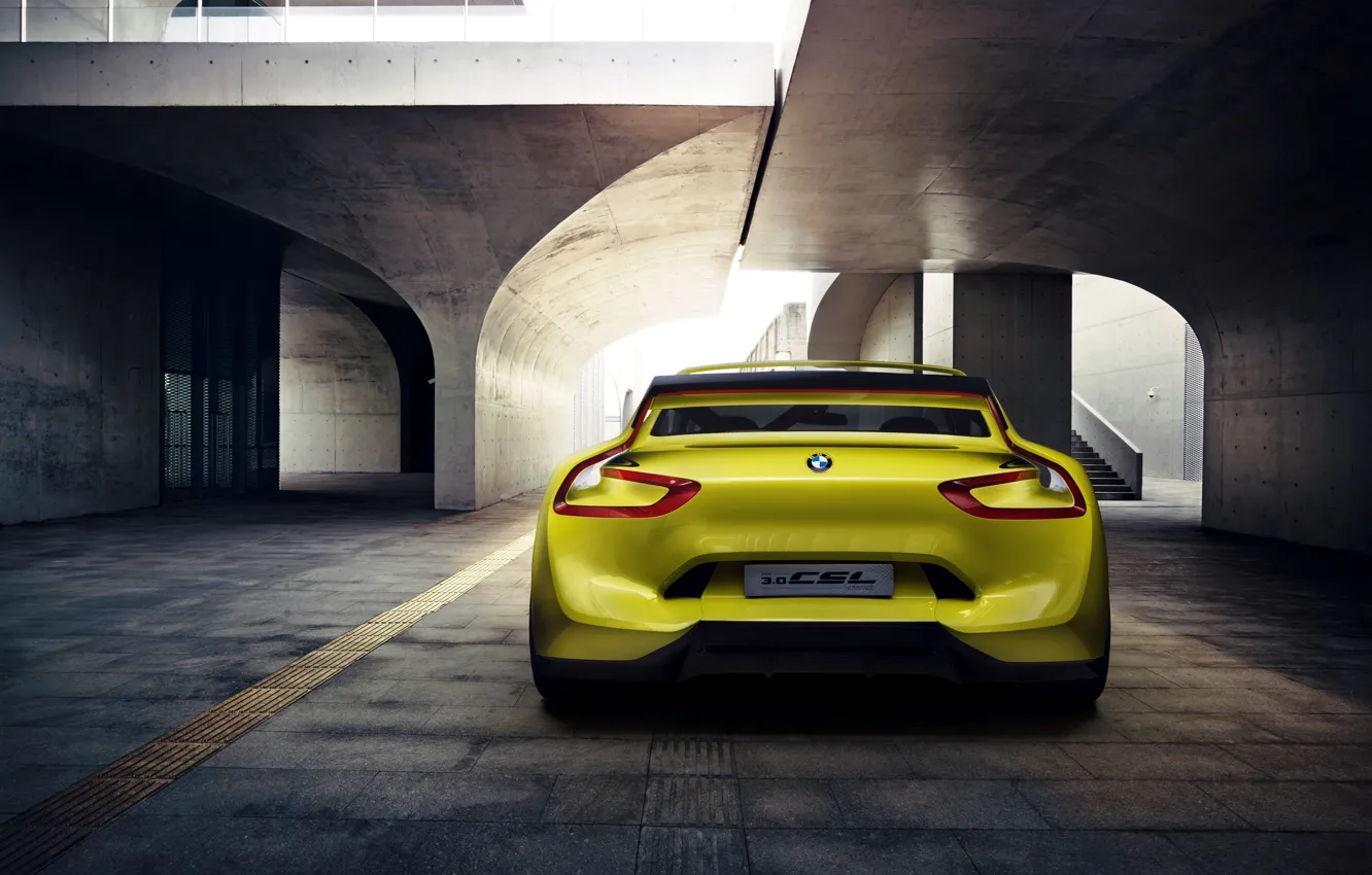 Photo wallpaper BMW, BMW, Hommage, CSL, 2015