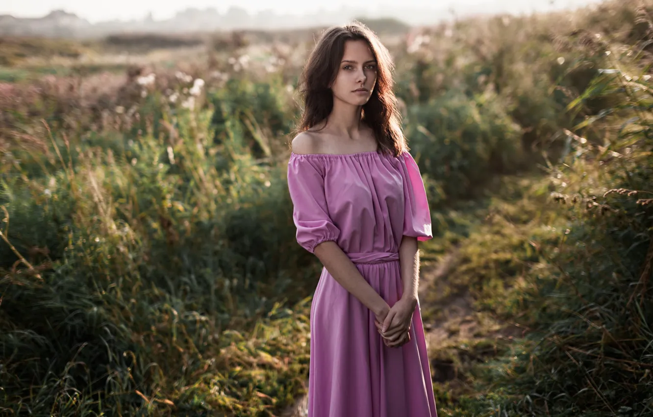 Photo wallpaper dress, sponge, bokeh, Andrey Frolov