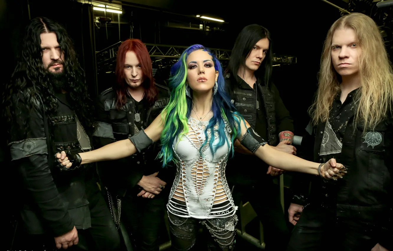 Photo wallpaper Metal, Melodic Death Metal, Arch Enemy, The Swedish group, Alissa White-Eye, Rock Band, Death metal