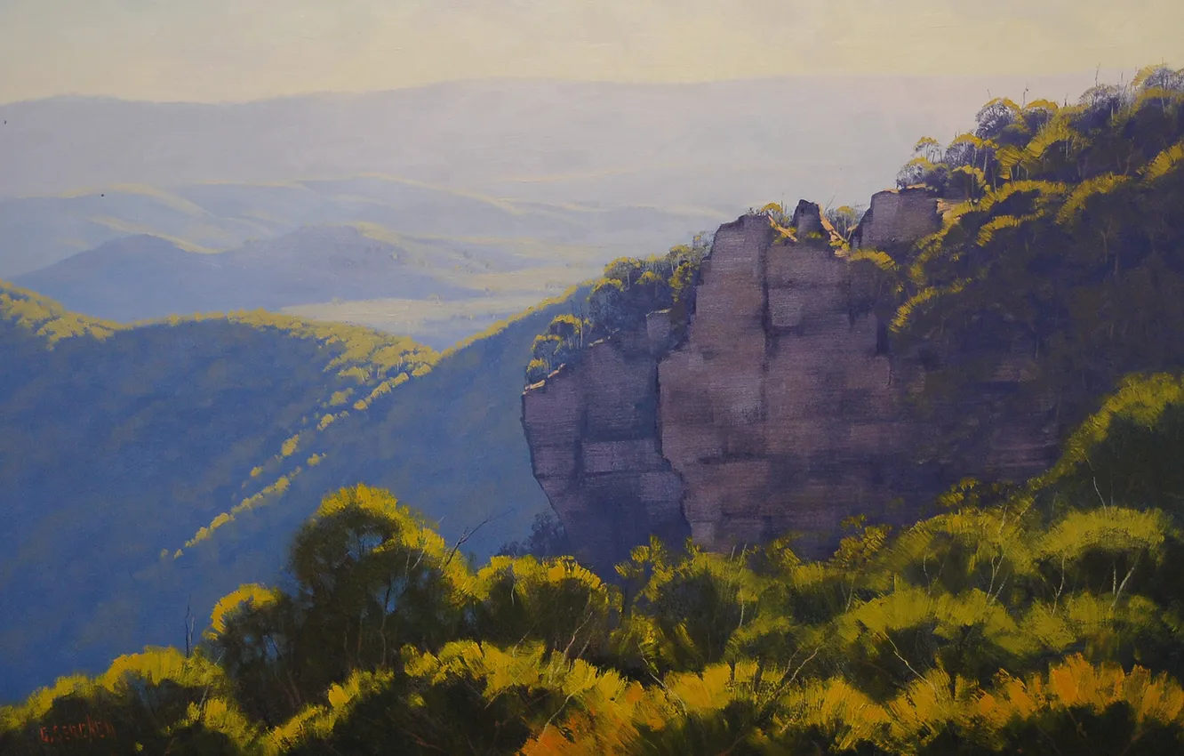 Photo wallpaper figure, art, ARTSAUS, afternoon light narrow neck