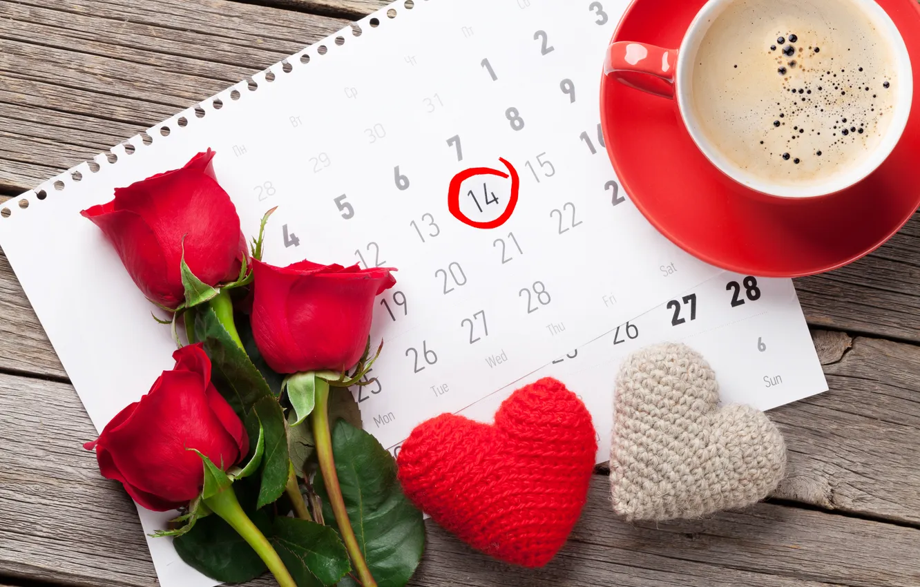 Photo wallpaper love, flowers, gift, romance, roses, love, Valentine's day, wood