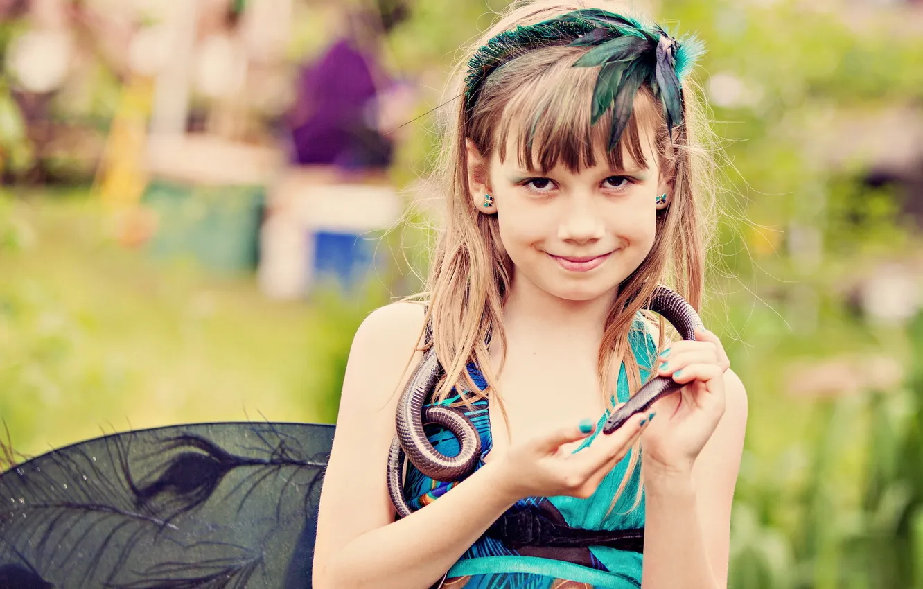 Photo wallpaper mood, portrait, girl