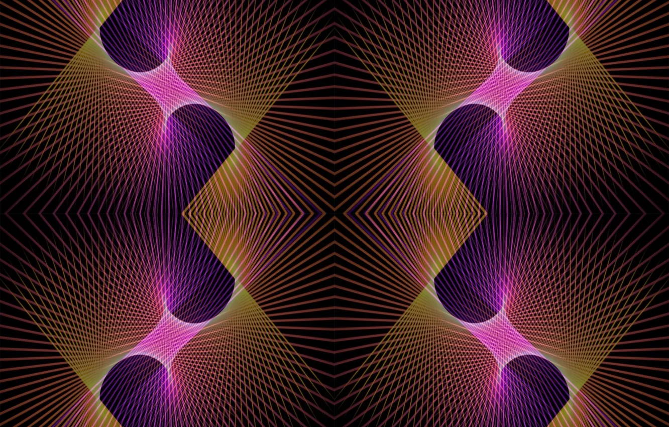 Photo wallpaper design, art, Fractal, cinetic