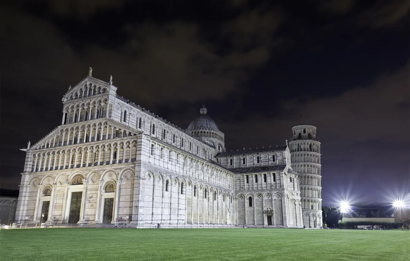 Photo wallpaper Italy, Pisa, Italy, Pisa, The leaning tower of Pisa, Pisa Cathedral, The Pisa Cathedral, The …