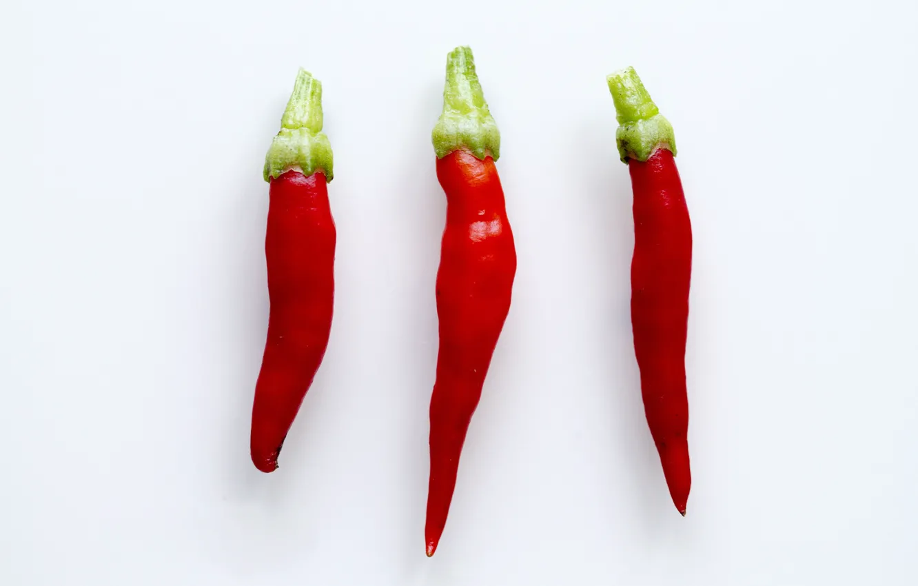 Photo wallpaper red, food, chillies