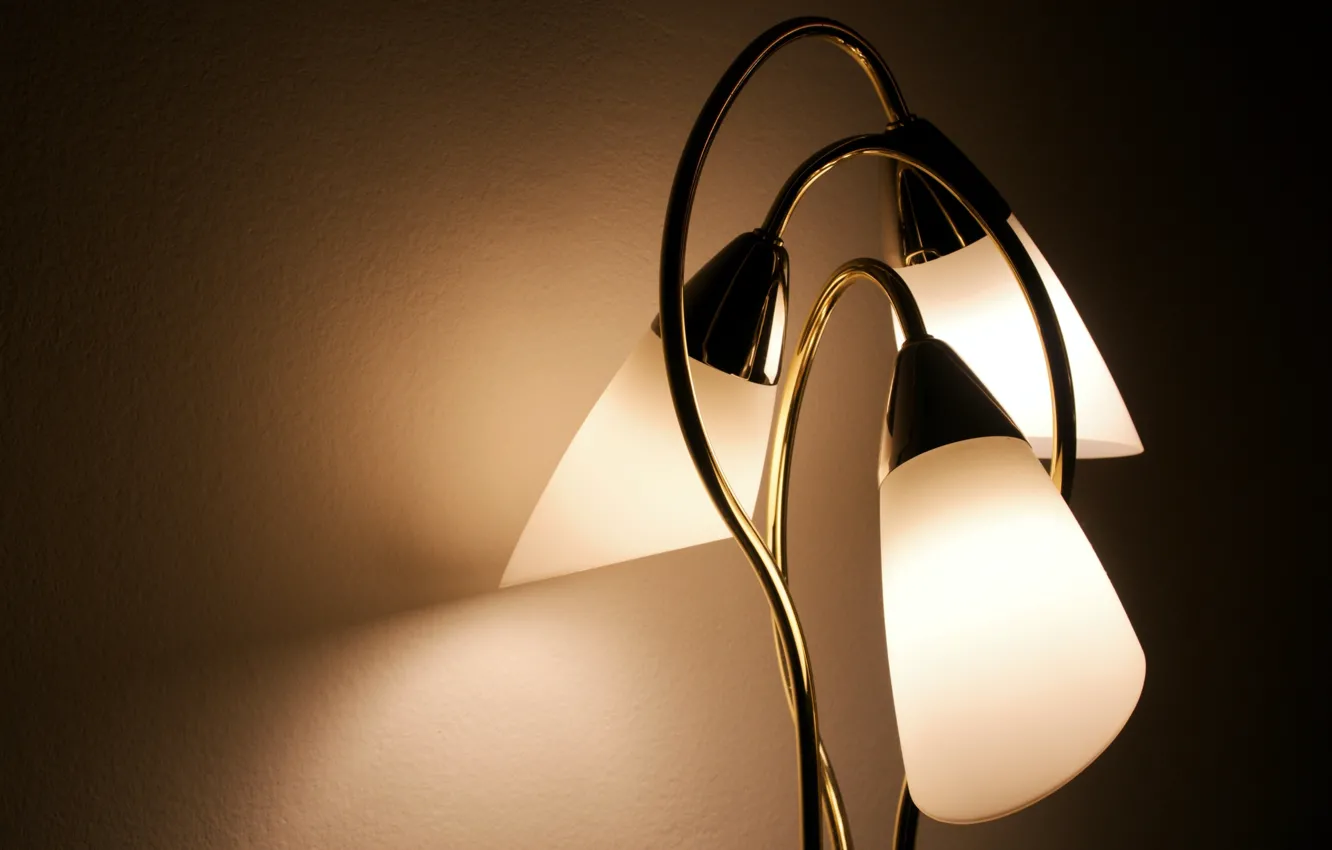 Photo wallpaper light, lamp, lamp, floor lamp, night light
