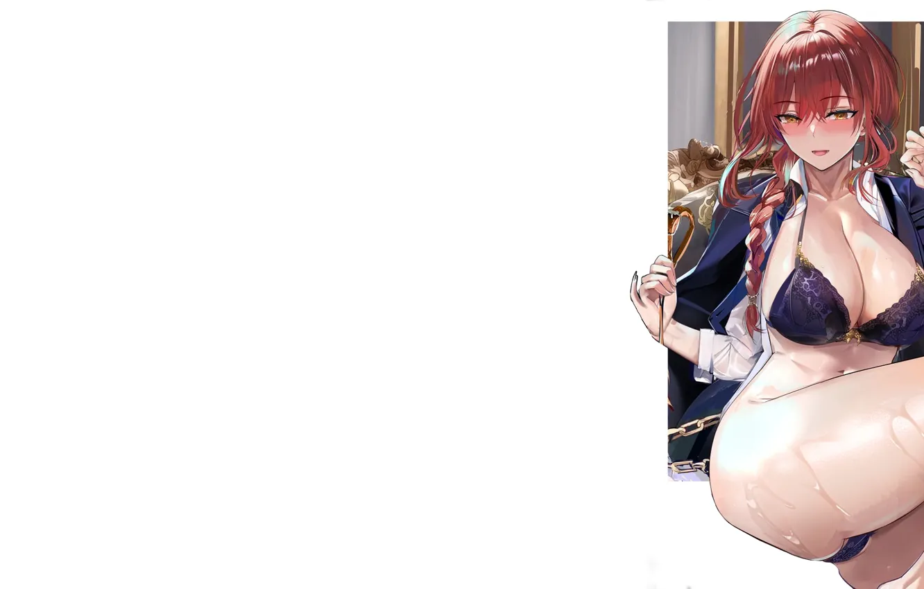 Photo wallpaper girl, hot, sexy, ass, bra, boobs, anime, butt