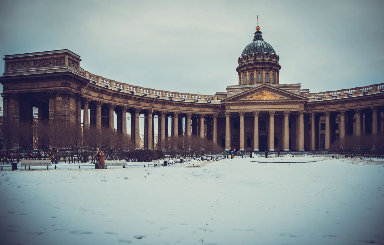 Photo wallpaper Peter, Kazan Cathedral, Saint Petersburg