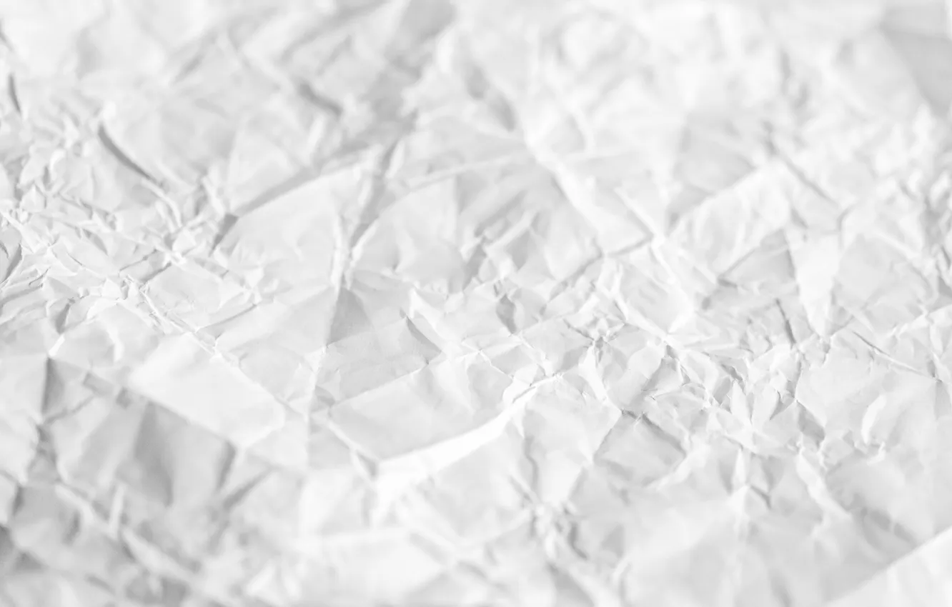 Photo wallpaper white, pattern, paper, crumpled