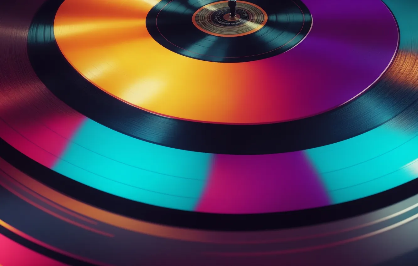 Photo wallpaper music, background, Wallpaper, color, colors, wallpaper, record, Music
