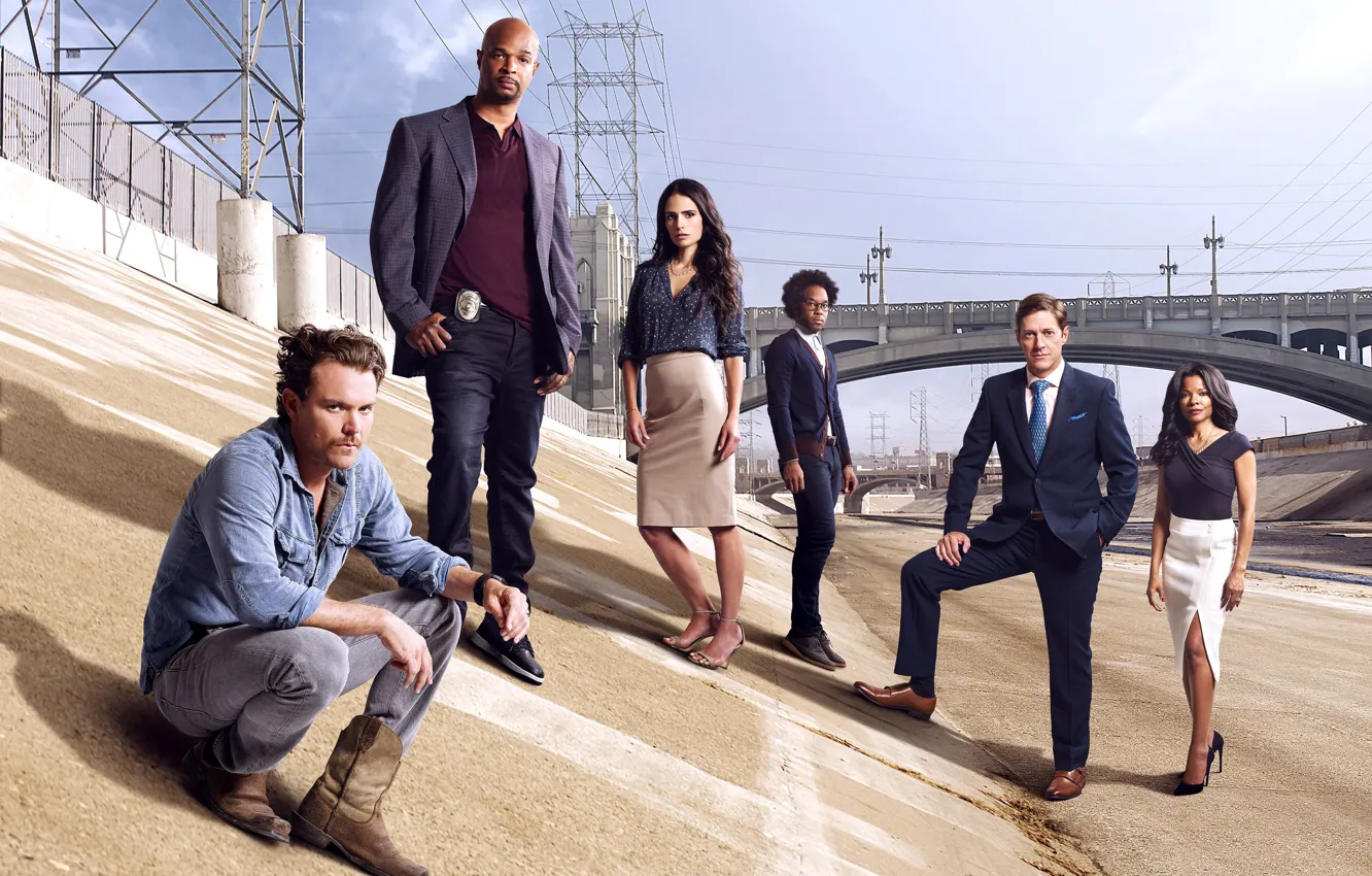 Photo wallpaper Jordana Brewster, Los Angeles, Lethal Weapon, Klein Crawford, Damon Wayans, Lethal weapon, Keisha Sharpe