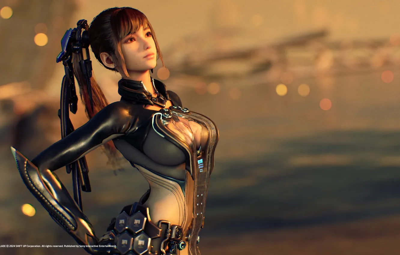 Photo wallpaper games, eve, PS5, Stellar Blade, Shift UP
