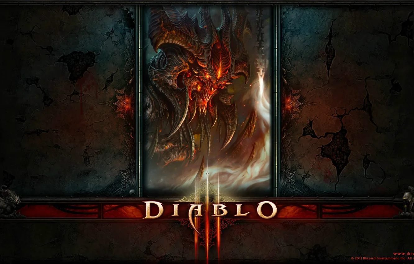 Photo wallpaper game, Blizzard, Diablo 3, diablo