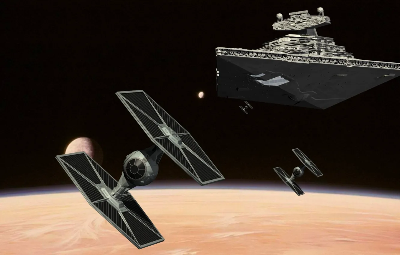 Photo wallpaper space, Star Wars, star wars, Star Destroyer, an Imperial cruiser