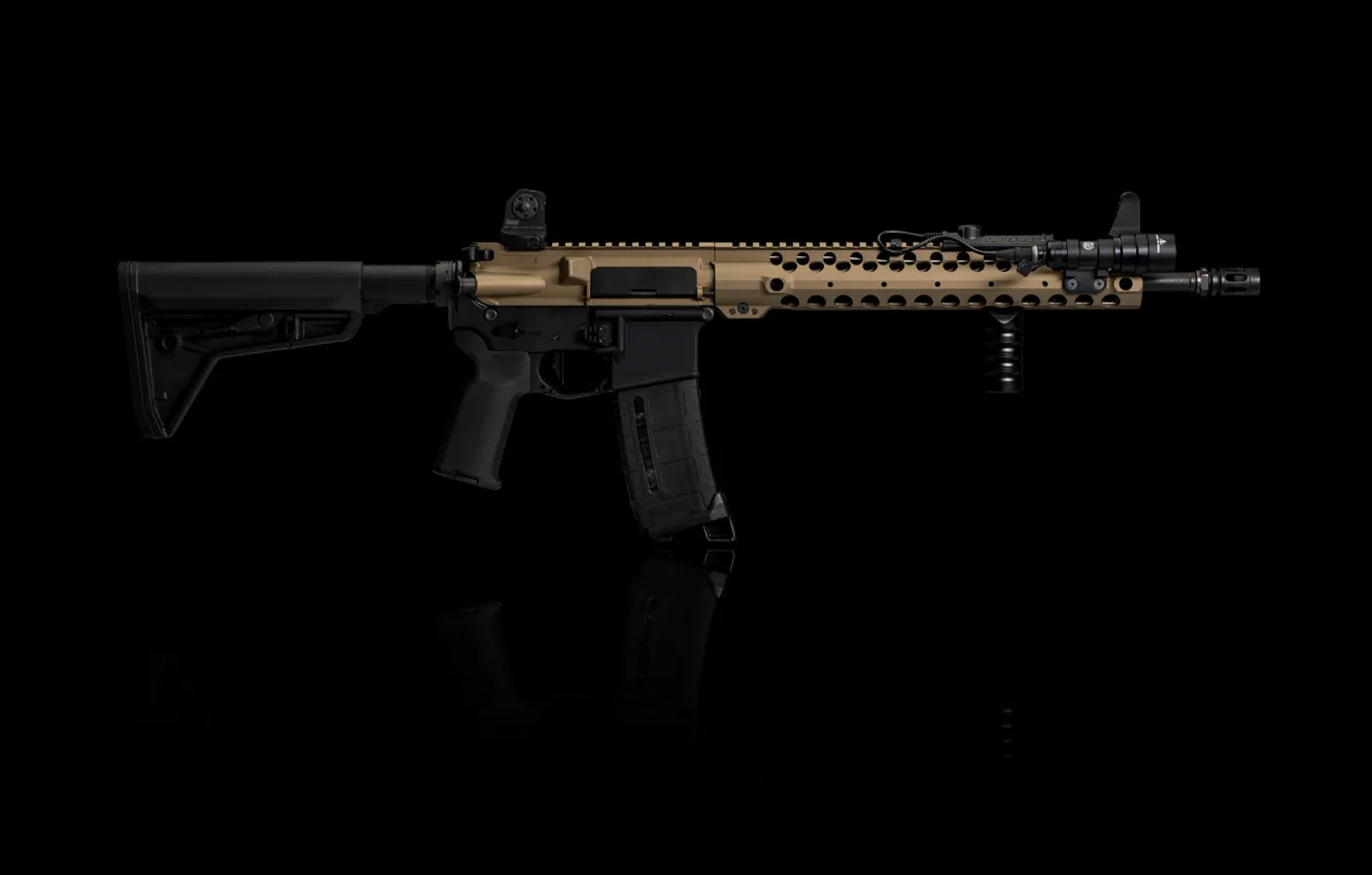 Photo wallpaper weapons, assault rifle, AR-15, assault rifle