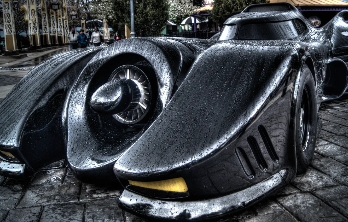 Photo wallpaper fiction, Batmobile, The Batmobile