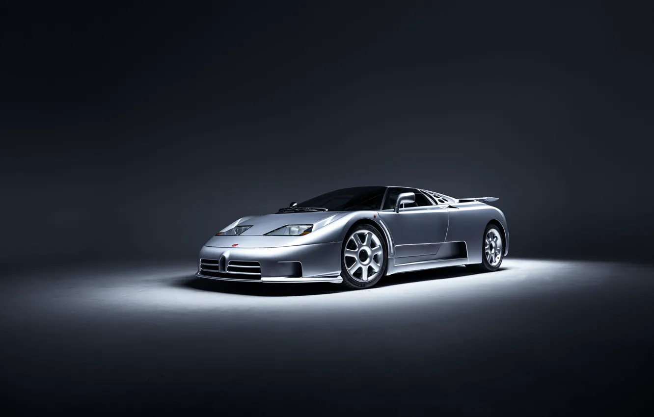 Photo wallpaper Bugatti, supercar, EB 110, Bugatti EB110 SS