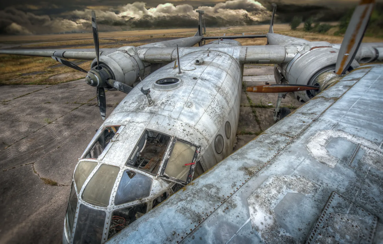 Photo wallpaper the sky, aviation, the plane