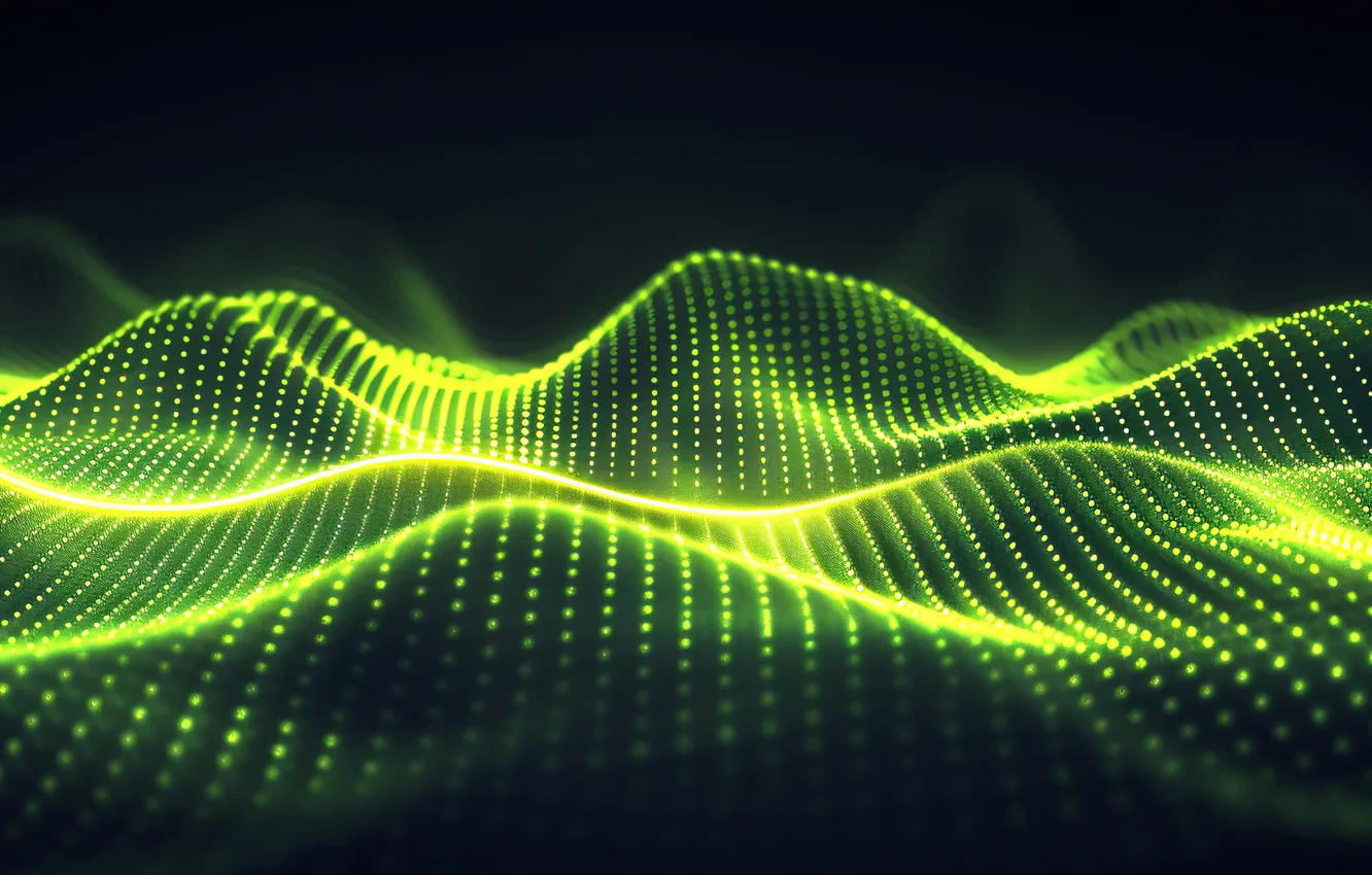 Photo wallpaper green, abstract, background