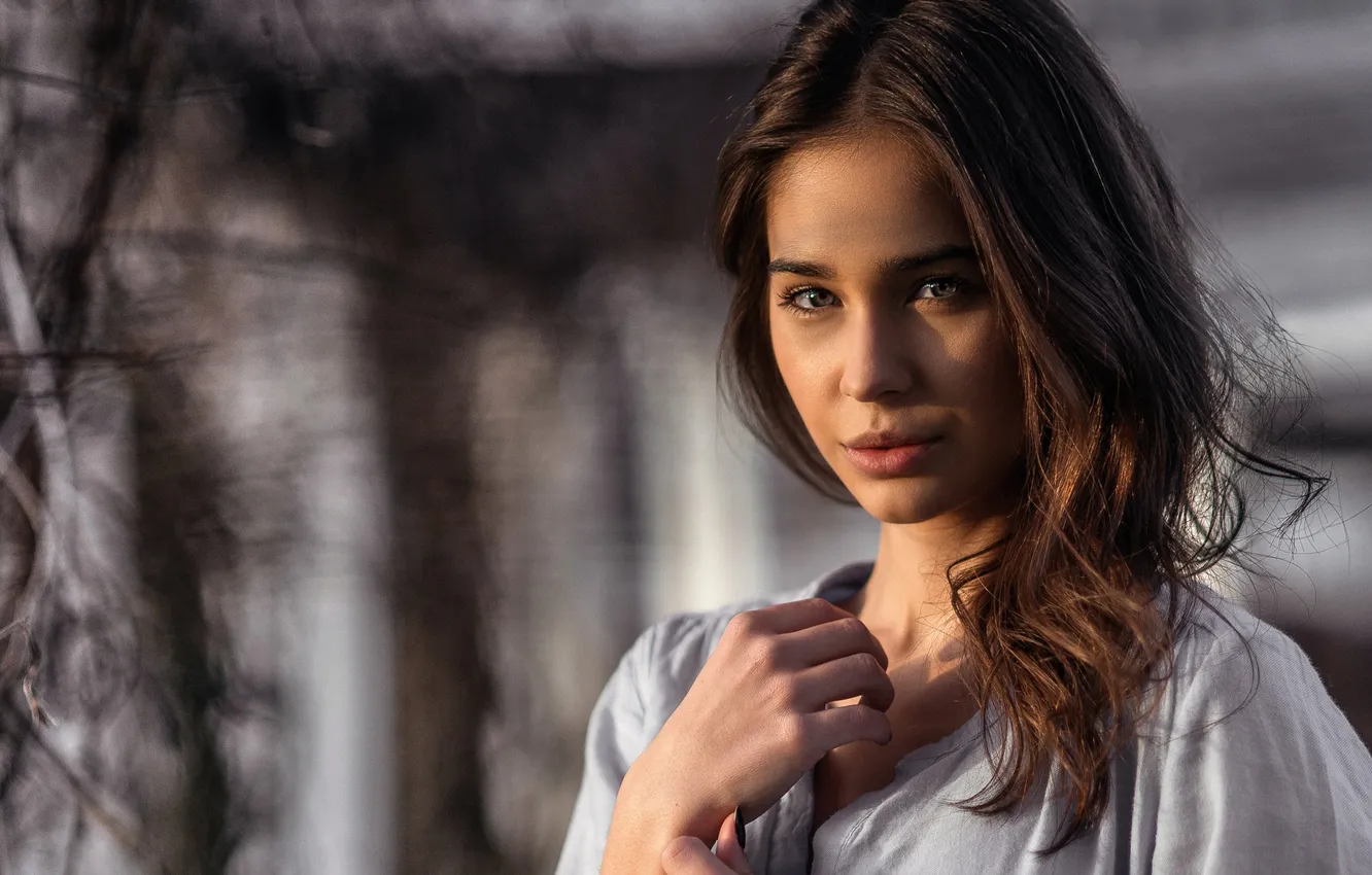 Photo wallpaper look, shirt, sponge, the beauty, cutie, Roxi-3