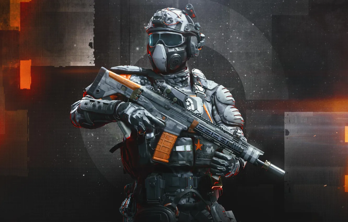 Photo wallpaper Games, Soldier, Futuristic, Battlefield 2042