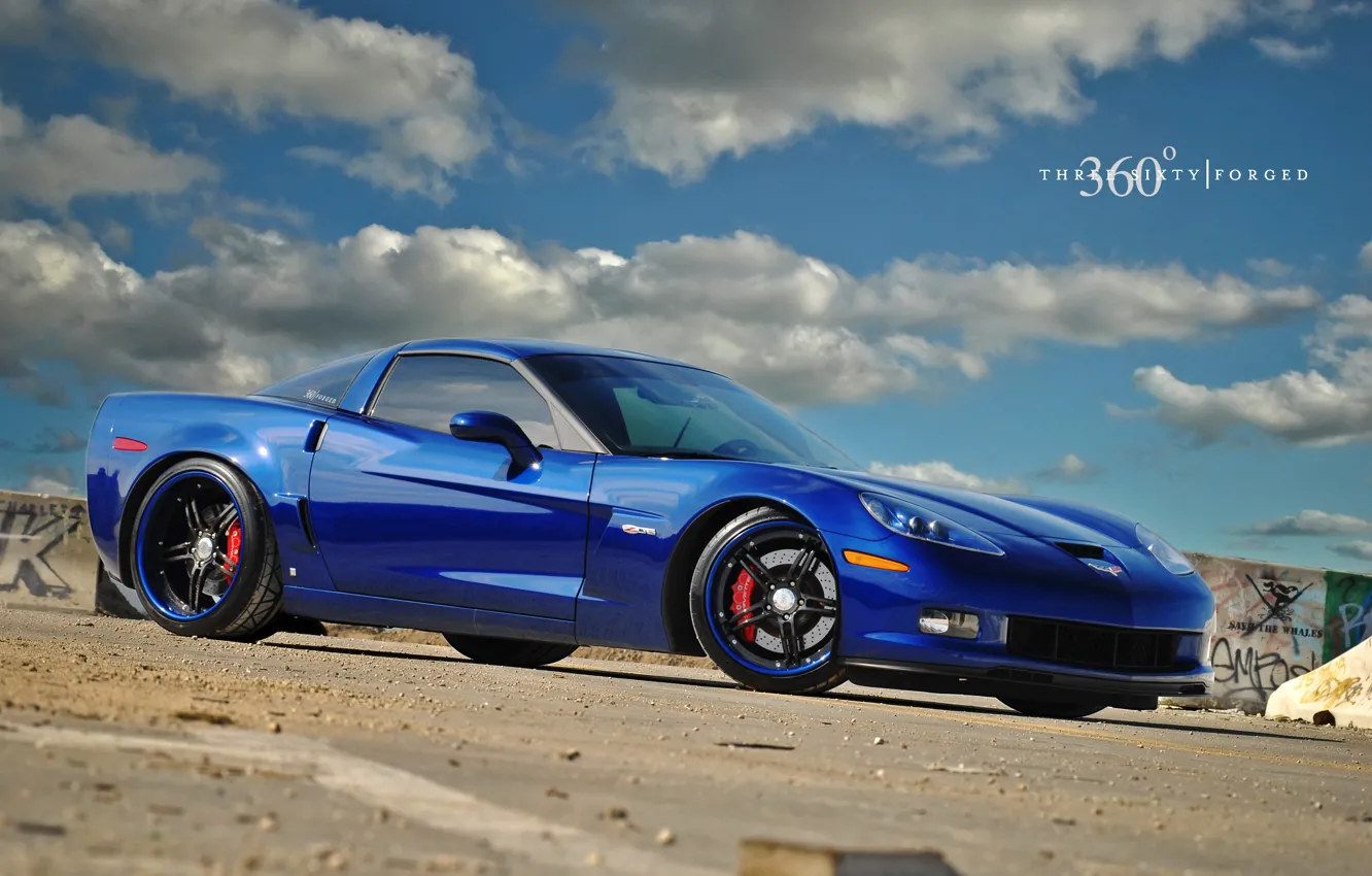 Photo wallpaper Z06, Corvette, CF 5ive, on 360 Forged