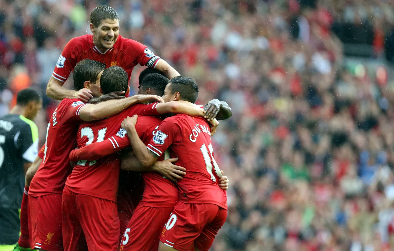 Photo wallpaper football, England, captain, club, football, Liverpool, Liverpool, England