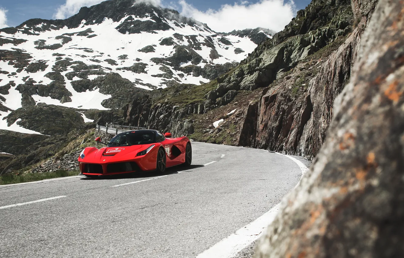 Photo wallpaper car, wallpaper, Ferrari, Supercar
