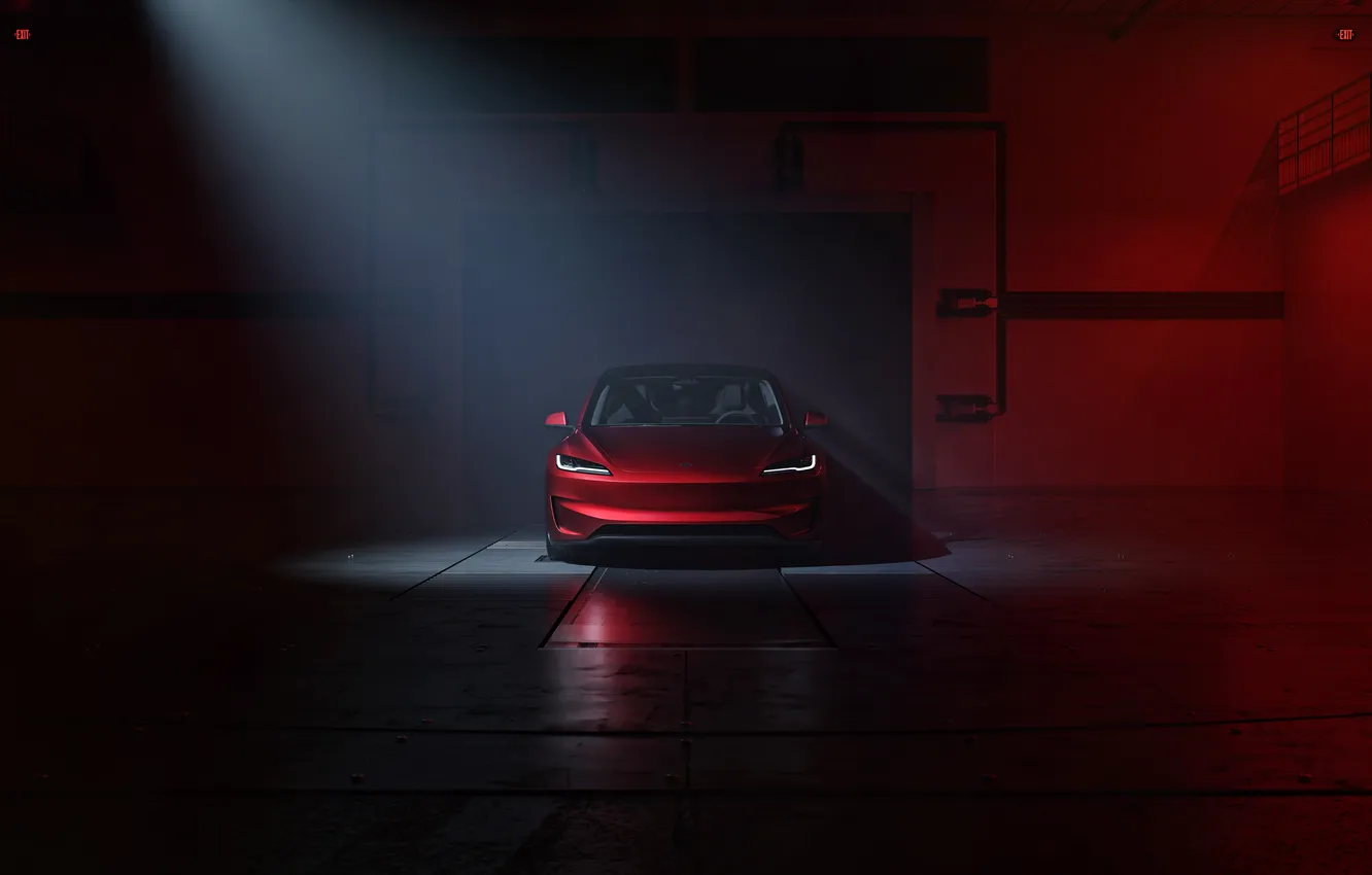 Photo wallpaper Tesla, 2024, Tesla Model 3 Performance