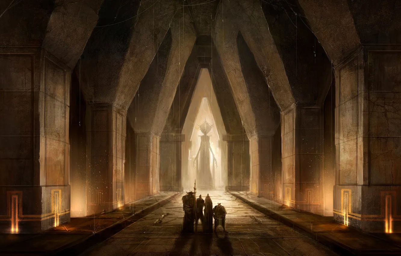 Photo wallpaper the game, different, dungeon